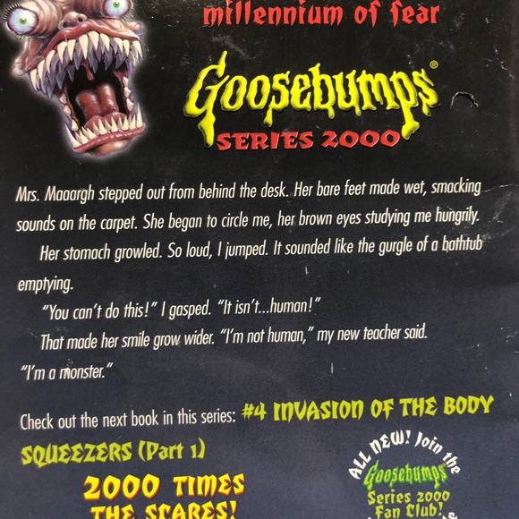 Lot of 10 R.L. Stine Paperback Books Goosebumps, Ghosts of Fear St. Horrorland - Picture 9 of 15